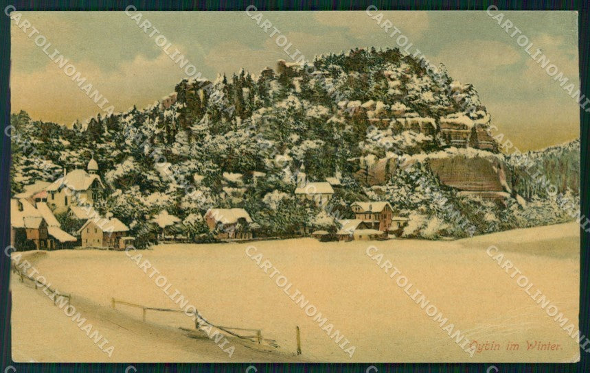 Deutschland Sachsen Oybin Winter AK ansichtskarten XC7956 – fronte