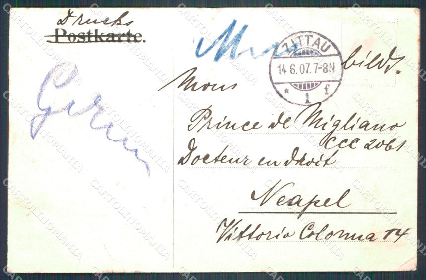 Deutschland Sachsen Oybin Bahnhof AK ansichtskarten XC7958 – retro