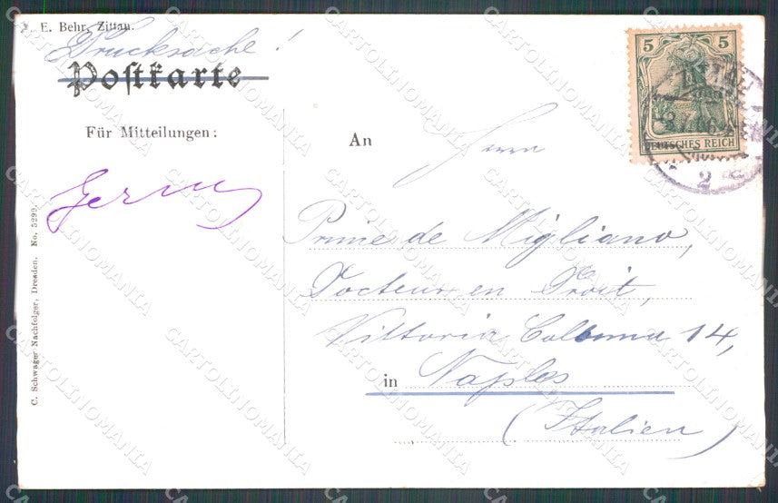 Deutschland Sachsen Oybin mit Hain AK ansichtskarten XC7961 – retro