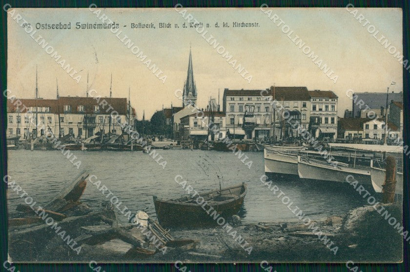 Polen Swinoujscie Ostseebad Swinemunde Bollwerk AK ansichtskarten XC7962 – fronte