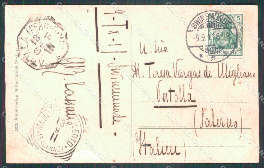 Polen Swinoujscie Ostseebad Swinemunde Kaiser Friedrich AK ansichtskarten XC7963 – retro