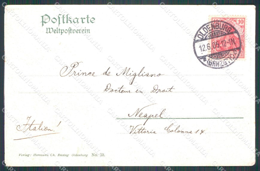 Deutschland Niedersachsen Oldenburg Staulinie AK ansichtskarten XC7969 – retro