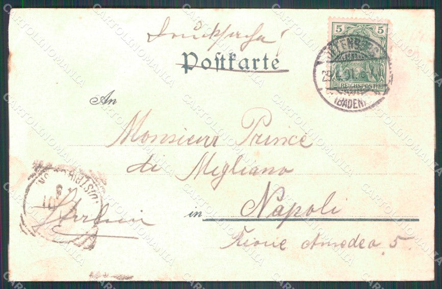 Deutschland Baden Wurttemberg Offenburg CREASED AK ansichtskarten XC7974 – retro