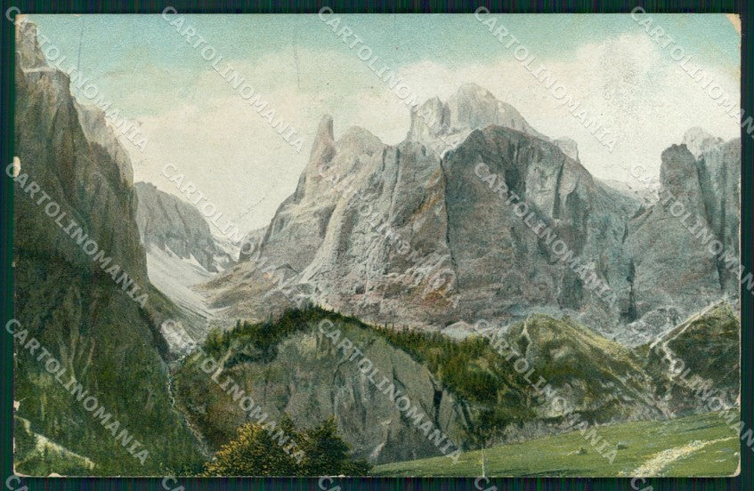 Belluno Val Mesdi Sellagruppe AK ansichtskarten XC7978 – fronte