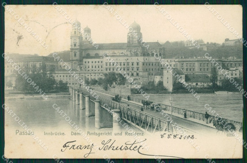 Deutschland Bayern Passau Innbrucke AK ansichtskarten XC7982 – fronte