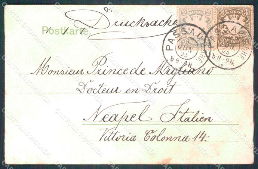Deutschland Bayern Passau Innbrucke AK ansichtskarten XC7982 – retro