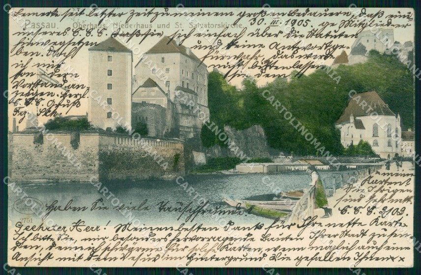 Deutschland Bayern Passau Oberhaus AK ansichtskarten XC7987 – fronte