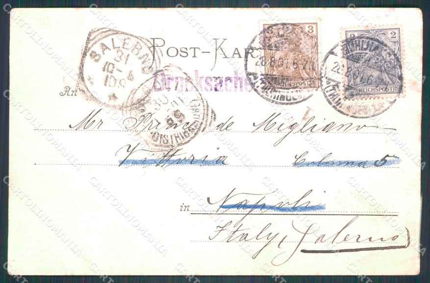 Deutschland Muhlhausen Gruss aus Popperode AK ansichtskarten XC7993 – retro