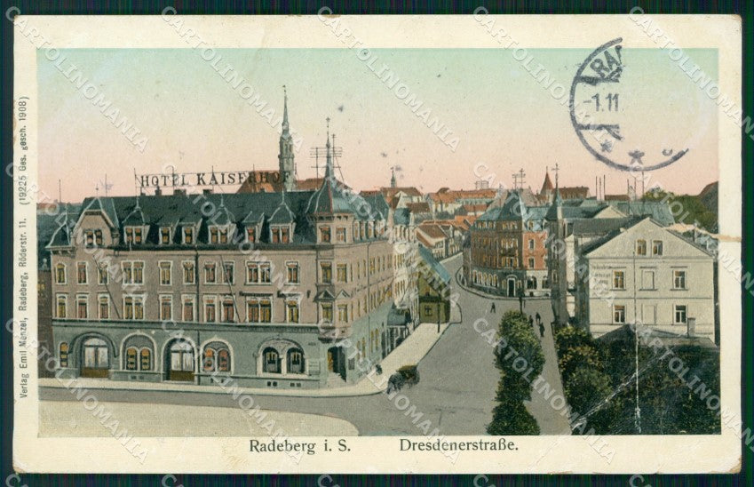 Deutschland Sachsen Radeberg CREASED TEARED AK ansichtskarten XC8002 – fronte