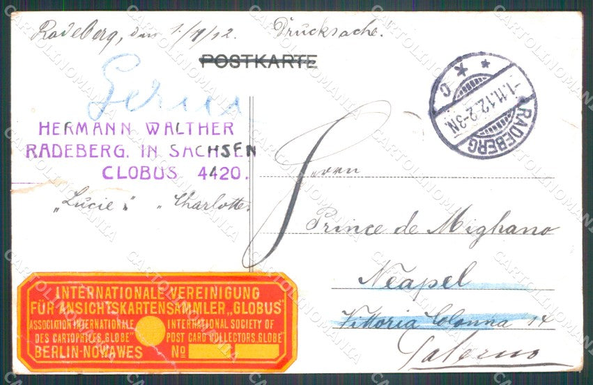 Deutschland Sachsen Radeberg CREASED TEARED AK ansichtskarten XC8002 – retro