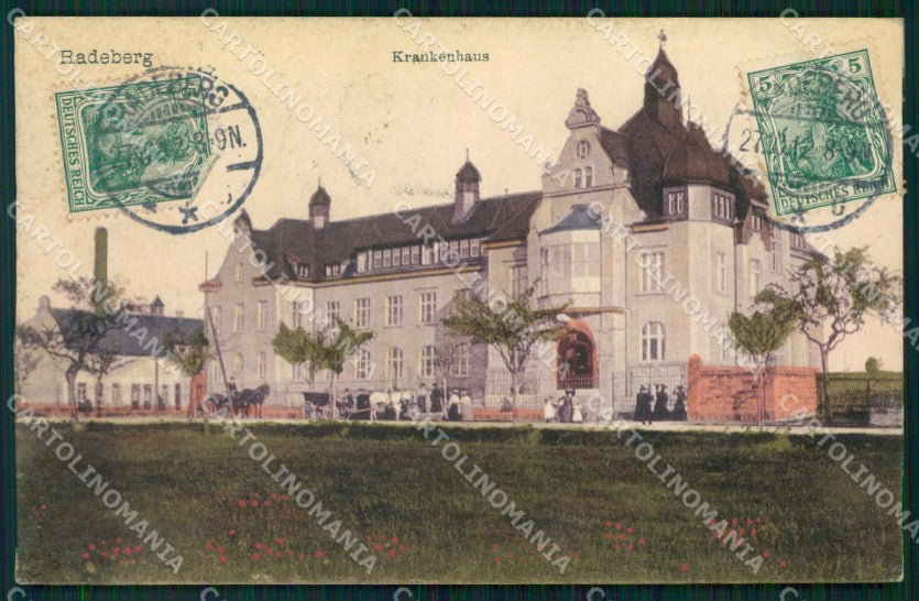 Deutschland Sachsen Radeberg Krankenhaus AK ansichtskarten XC8004 – fronte
