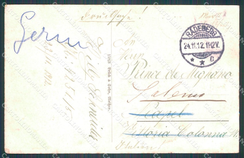 Deutschland Sachsen Radeberg Bismarck Denkmal AK ansichtskarten XC8010 – retro
