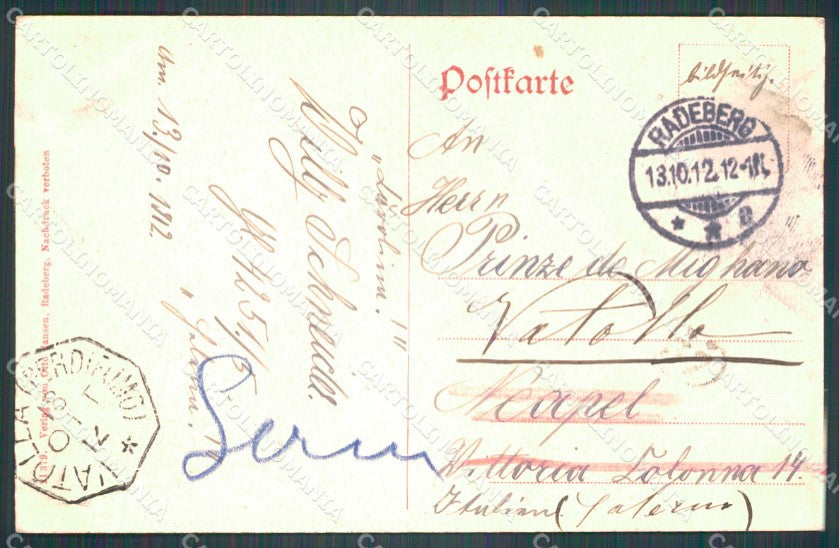 Deutschland Sachsen Radeberg Hungerturm AK ansichtskarten XC8012 – retro