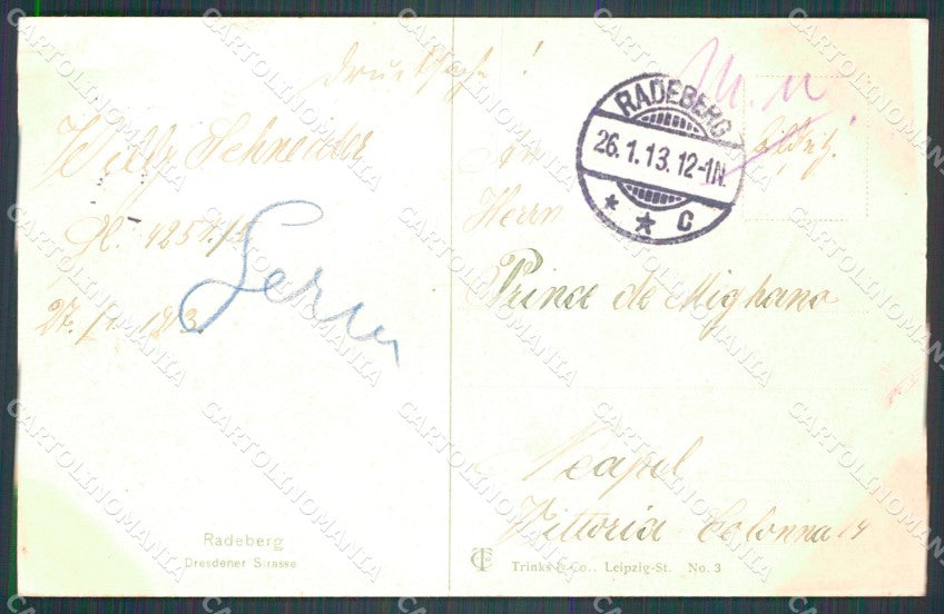 Deutschland Sachsen Radeberg Dresdener Strasse AK ansichtskarten XC8015 – retro