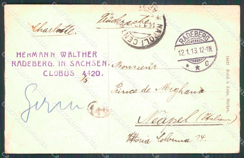 Deutschland Sachsen Radeberg Amtsgericht AK ansichtskarten XC8016 – retro