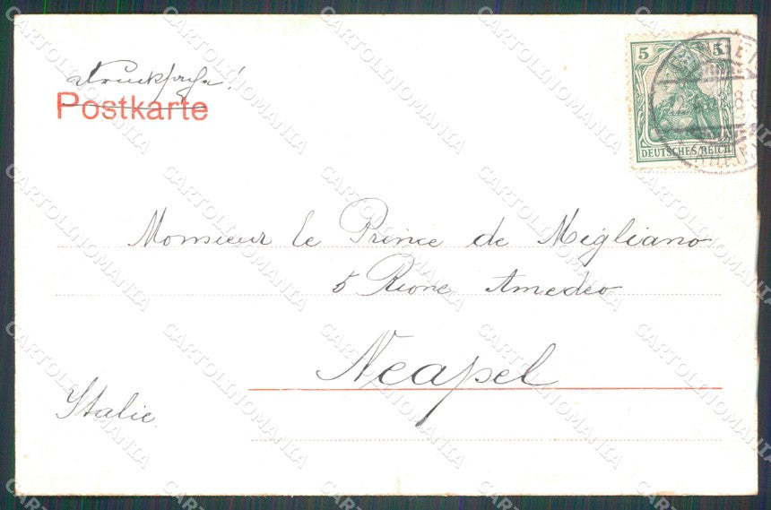 Deutschland Rheinland Pfalz Bingen Gruss vom Rheim TEAR AK ansichtskarten XC8026 – retro