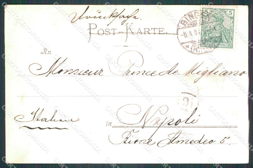 Deutschland Rheinland Pfalz Bingen Gruss vom Rheim AK ansichtskarten XC8027 – retro