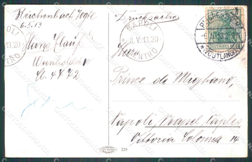 Deutschland Sachsen Reichenbach im Vogtland AK ansichtskarten XC8029 – retro