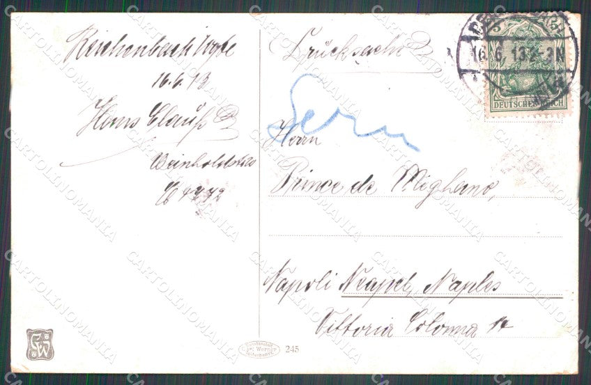 Deutschland Sachsen Reichenbach im Vogtland AK ansichtskarten XC8037 – retro