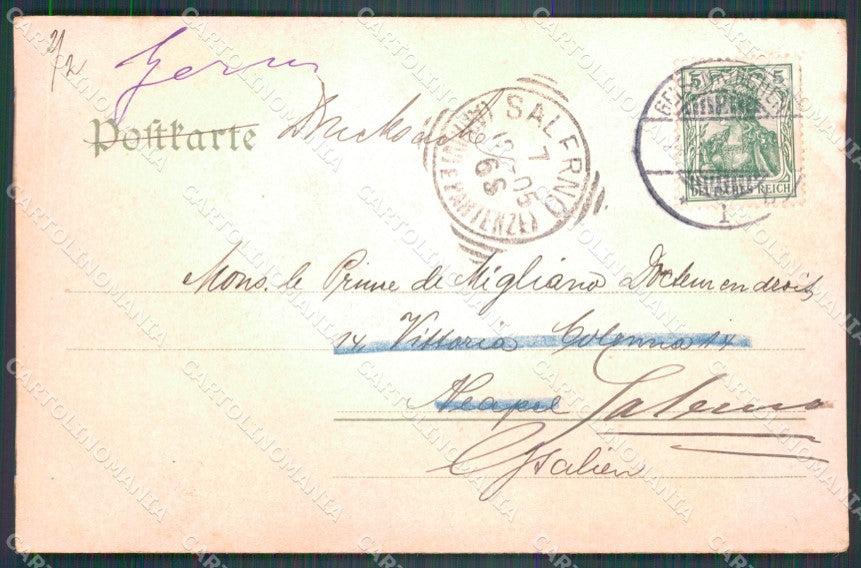 Deutschland Nordrhein Westfalen Gelsenkirchen Rathaus AK ansichtskarten XC8040 – retro