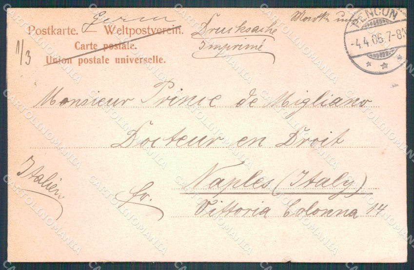 Polen Szczecin Stettin Blick vom Rathaus AK ansichtskarten XC8062 – retro