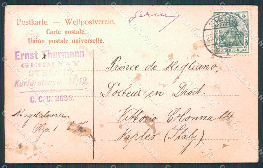Polen Szczecin Stettin CORNER CREASED AK ansichtskarten XC8075 – retro