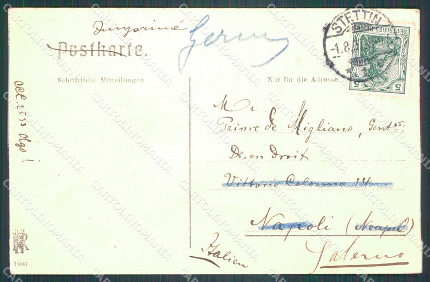 Polen Szczecin Stettin Freihafen AK ansichtskarten XC8090 – retro