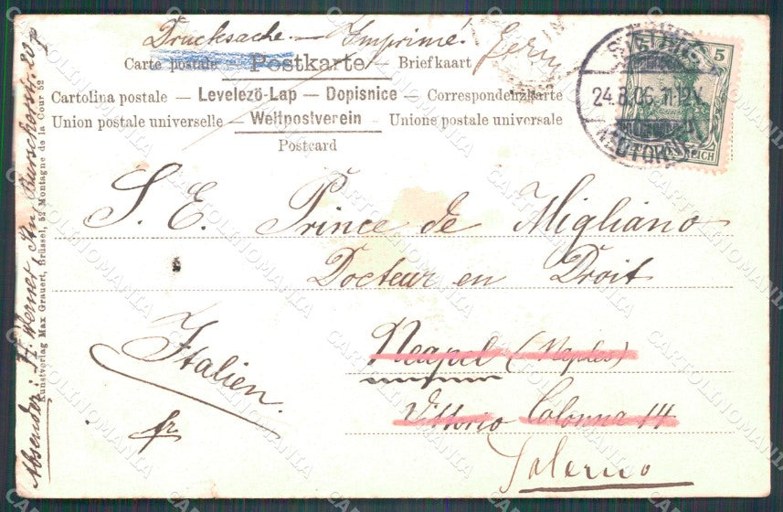 Polen Szczecin Stettin Wichmann TEAR AK ansichtskarten XC8097 – retro