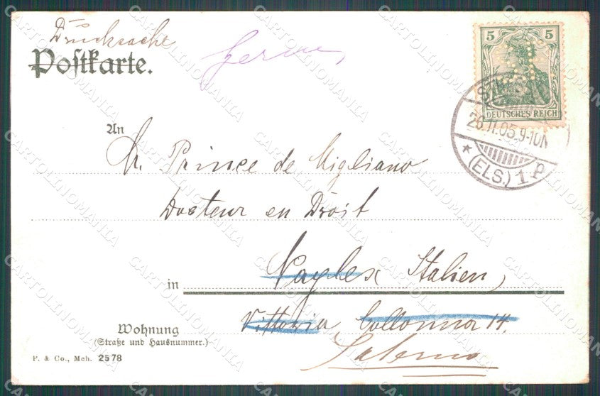 France Alsace Strassburg Strasbourg Kaiserplatz AK ansichtskarten XC8102 – retro