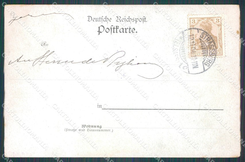 France Alsace Strassburg Real Photo RPPC AK ansichtskarten XC8105 – retro