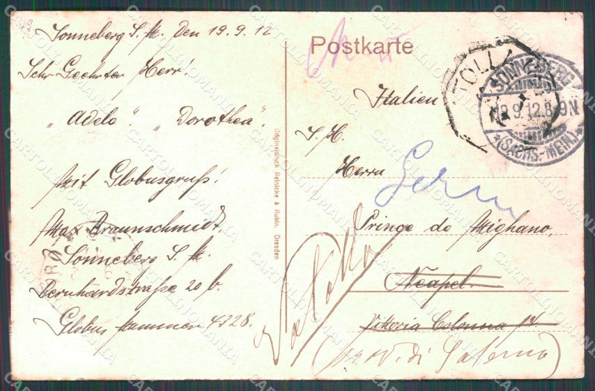 Deutschland Thuringen Sonneberg AK ansichtskarten XC8108 – retro