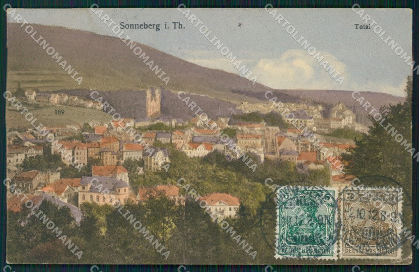 Deutschland Thuringen Sonneberg AK ansichtskarten XC8110 – fronte