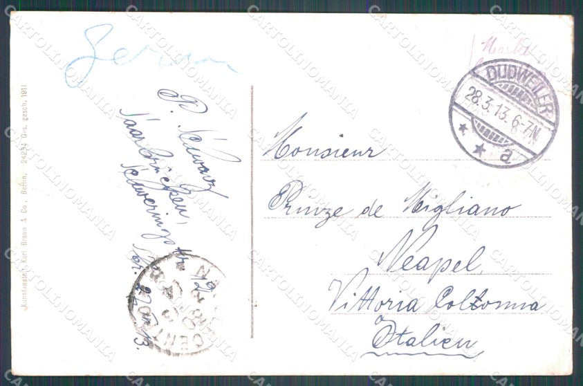 Deutschland Saarland Saarbrucken TEAR AK ansichtskarten XC8113 – retro
