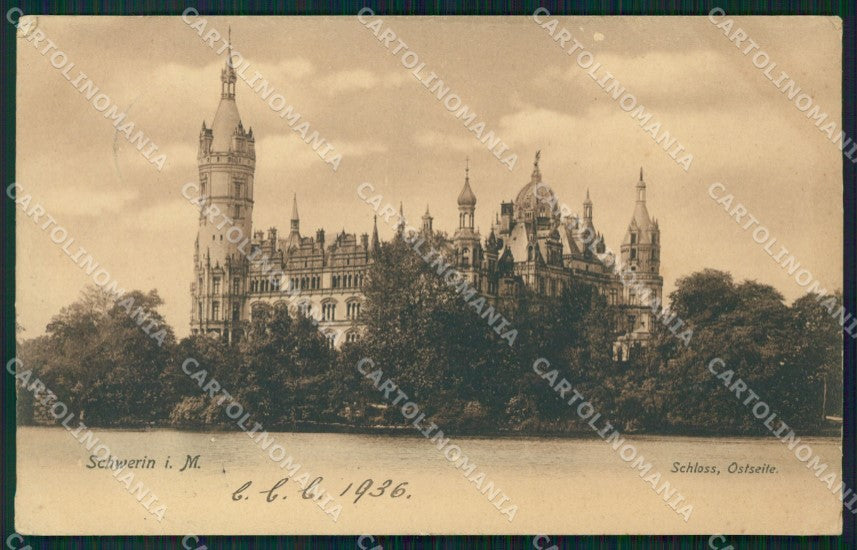 Deutschland Mecklenburg Vorpommern Schwerin Schloss AK ansichtskarten XC8119 – fronte