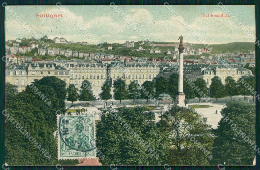 Deutschland Baden Wurttemberg Stuttgart WRINKLE AK ansichtskarten XC8123 – fronte