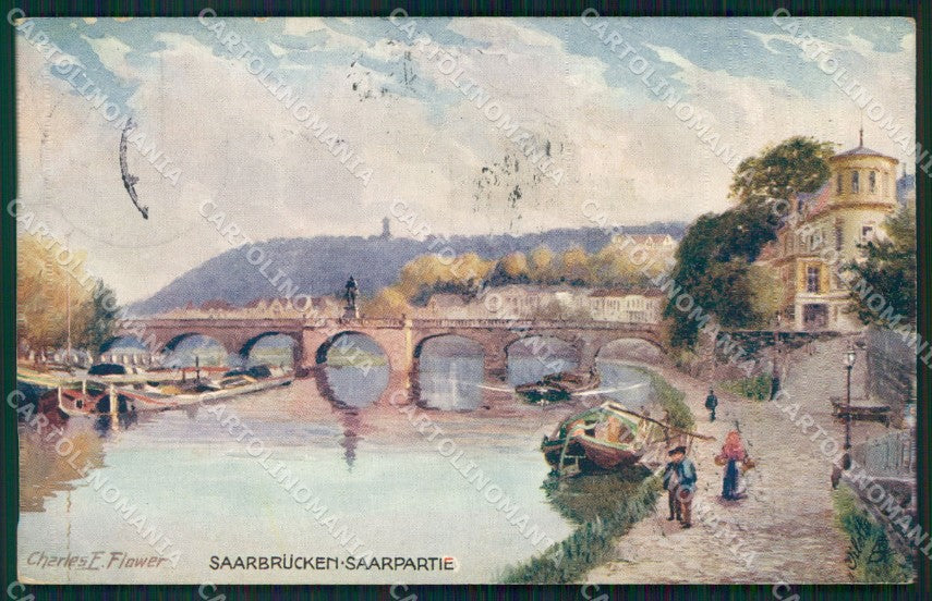Deutschland Saarland Saarbrucken Raphael Tuck 704 AK ansichtskarten XC8125 – fronte