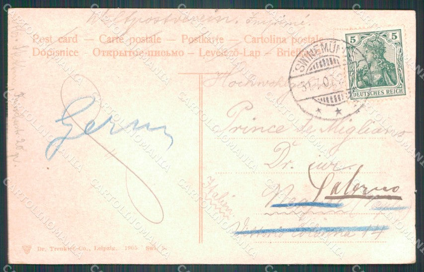 Polen Swinoujscie Ostseebad Swinemunde CORNER CREASED AK ansichtskarten XC8134 – retro