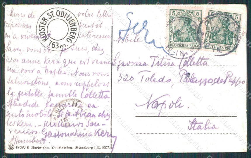 France Alsace Mont Sainte Odile Odilienberg AK ansichtskarten XC8136 – retro