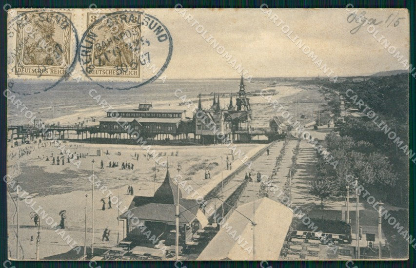 Deutschland Mecklenburg Vorpommern Heringsdorf Seebad AK ansichtskarten XC8142 – fronte