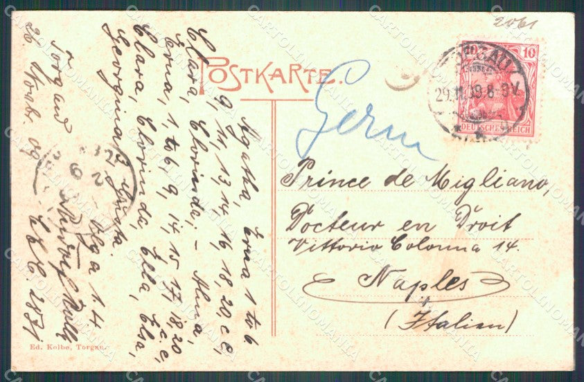 Deutschland Sachsen Torgau Schloss Hartenfels AK ansichtskarten XC8151 – retro