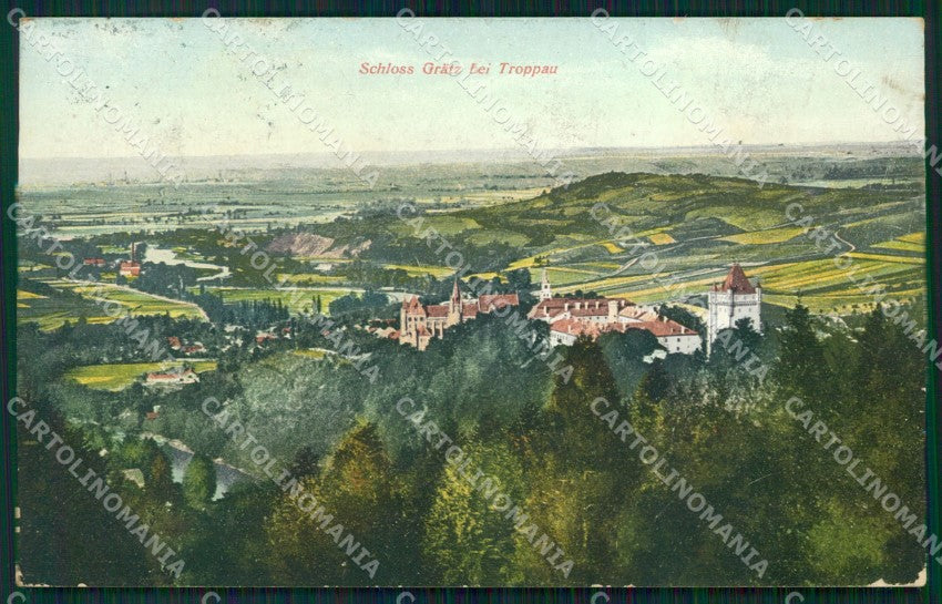 Czech Republic Opava Troppau Schloss Gratz AK ansichtskarten XC8153 – fronte