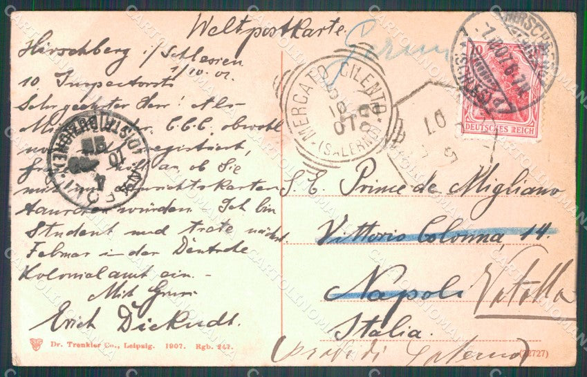 Polen Szklarska Poreba Schreiberhau Zackefall AK ansichtskarten XC8168 – retro