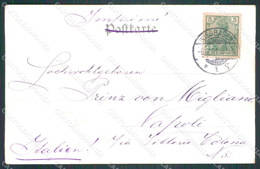 Deutschland Hessen Wiesbaden Kurhaus mit Anlagen AK ansichtskarten XC8174 – retro