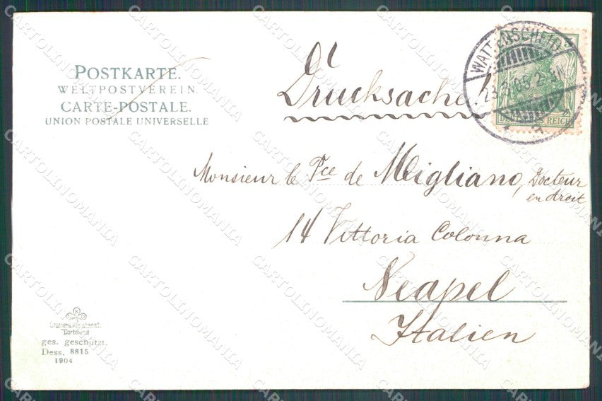 Deutschland Nordrhein Westfalen Bochum Wattenscheid AK ansichtskarten XC8180 – retro