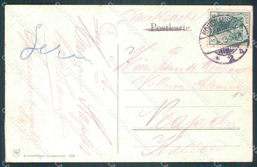 Deutschland Niedersachsen Wildemann Harz CORNER CREASED AK ansichtskarten XC8185 – retro