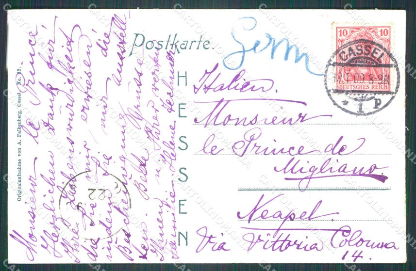 Deutschland Hessen Kassel Wilhelmshohe Herkules AK ansichtskarten XC8188 – retro
