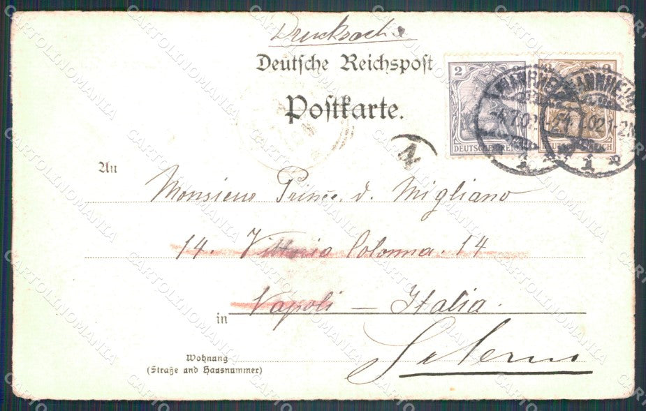 Deutschland Rheinland Pfalz Worms am Rhein Dom AK ansichtskarten XC8199 – retro