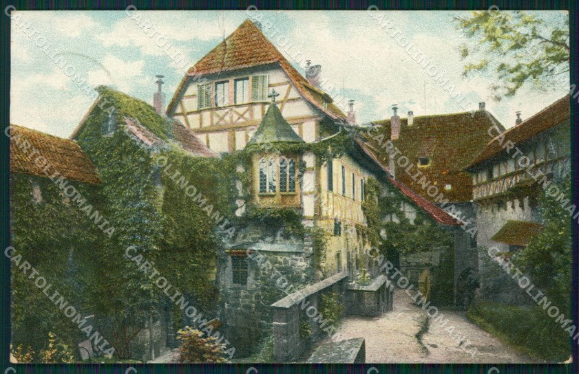Deutschland Thuringen Eisenach CREASE AK ansichtskarten XC8205 – fronte