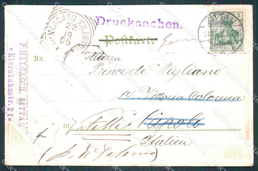 Deutschland Sachsen Zittau Bismarck Denkmal AK ansichtskarten XC8206 – retro