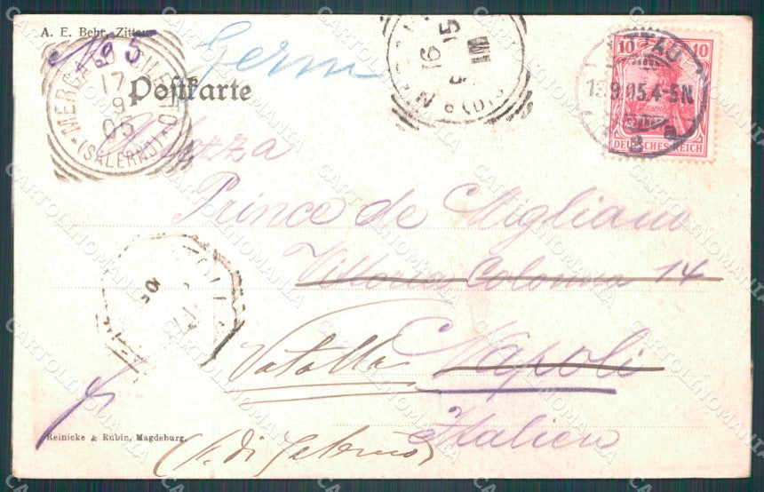 Deutschland Sachsen Zittau CREASED AK ansichtskarten XC8210 – retro